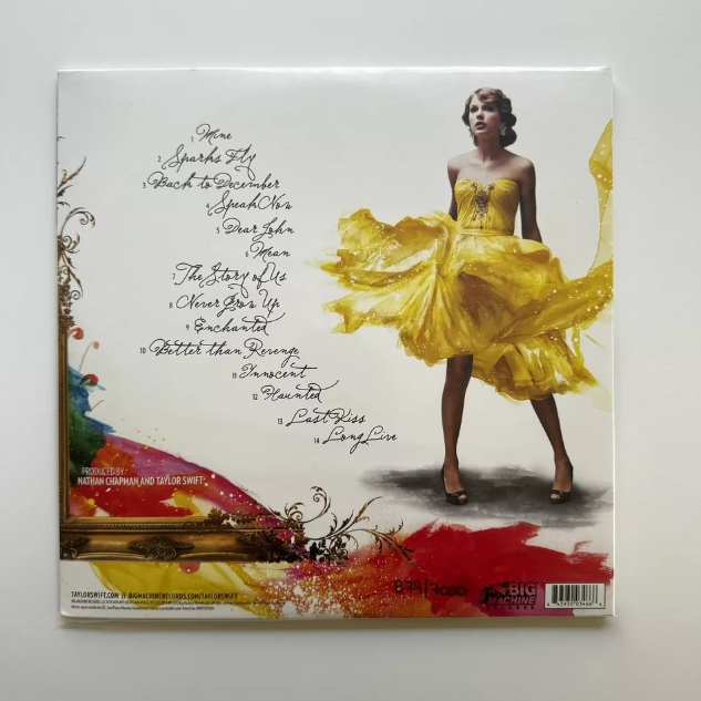 Taylor Swift Speak Now RSD Vinyl limited edition