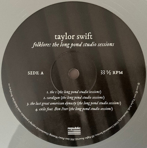 Taylor Swift – Folklore The Long Pond Studio Sessions